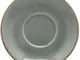 Piattino cappuccino Sidina VEGA; 16 cm (Ø); grigio; rotonda; 6 pz. / confezione