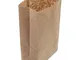 Sacchetti carta kraft Baggu ; 2600ml, 13x8x25 cm (LxLxH); marrone; 1000 pz. / confezione