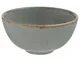 Ciotola Sidina rotonda VEGA; 400ml, 13x6.4 cm (ØxH); grigio; rotonda; 6 pz. / confezione