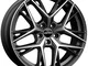 CERCHIO IN LEGA GMP LUNICA 7.5x18 5x100 ET 38 MATT ANTHRACITE DIAMOND