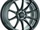 CERCHIO IN LEGA OZ Racing HYPER GT HLT 8.5x19 5x108 ET 45 STAR GRAPHITE