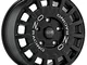 CERCHIO IN LEGA OZ Racing RALLY RACING VAN 7.5x18 5x160 ET 48 MATT BLACK SILVER LETTERING