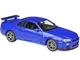 WELLY 1:24 Nissan Skyline GT-R R34 simulazione modello di auto in lega artigianato decoraz...