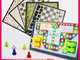Puzzle per bambini scacchi volanti che saltano scacchi bestia scacchi pieghevoli magnetici...