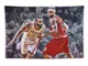 James Harden stella del basket arazzo decorazione coperta appesa panno foto rete rossa par...