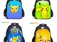 Lobby King School Bag Pokemon Pokemon Primary School Toddler Cartoon Lightning Backpack