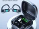 2021 I più nuovi auricolari Bluetooth B5 Cuffie wireless Cuffie stereo con cancellazione d...