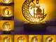 Semplice e moderno Camera da letto Soggiorno Studia LED 1Pcs Intaglio Ramadan Eid al-Fitr...