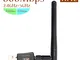 Adattatore WiFi USB Adattatore di rete wireless dual band 600Mbps Dongle 2.4GHz / 5.0GHz E...