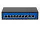 ZWD-8 + 2BZDN-X 8 + 2 Switch POE 8 Porta Ethernet 2 Porta Ethernet uplink 2.0 Gbps per tel...