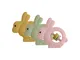 Vendita calda nuovo fumetto coniglio animale massaggiagengive in silicone commestibile bam...