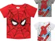 Estate commercio estero abbigliamento per bambini Bambini Superman Spider-Man cotone a man...