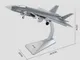 Modello di aeroplano in lega di aereo di linea Airbus A350-900 Sichuan Airlines Panda Dipi...