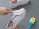 Decontaminazione in fibra fine Spazzola per scarpe per capelli morbidi Prodotti per la pul...