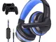 Per PS4 Cuffie da gioco di alta qualità con microfono 3.5mm Jack Noise Cancel Cuffie da gi...