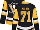 Maglia Pittsburgh Penguins Evgeni Malkin #71 nera Premier Home da donna