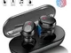 Auricolari Bluetooth Y30 Cuffie wireless Controllo touch Auricolari sportivi crofono Funzi...