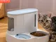 Ciotola per cibo per gatti 3LDog Mangiatoia automatica con contenitore per alimenti secchi...
