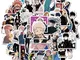 50 Pz/set 100 Pz/set Haikyuu Shoyo Hinata Tobio Kageyama Studente Bambini Cartoon Graffiti...