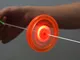 1pc Flash Pull Line Led Volano Hot Fire Wheel Glow Volano Fischio Creativo Giocattoli clas...