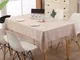Tovaglia in cotone e lino per uso domestico moderno e minimalista set tavolo e sedia retta...