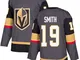 Maglia da uomo Vegas Golden Knights Reilly Smith #19 grigia Authentic Home