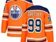 Maglia Edmonton Oilers Wayne Gretzky #99 Arancione Authentic Home da uomo