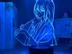 Anime Led Light Kamisama Kiss Tomoe Character Decorazione camera da letto Luminoso regalo...