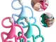 Alta qualità Silicone Cartoon Monkey Toddler Molar Teether Pain Tool Tool Bambini dentizio...