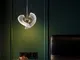 Comodino piccolo lampadario camera da letto moderna e minimalista a forma di UFO lampade e...