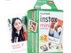 Fujifilm Photo Album Instax Mini Film Pellicola bianca Carta fotografica Snapshot Album St...