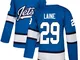 Maglietta Winnipeg Jets Patrik Laine #29 Blu Authentic Alternativa da uomo