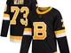 Boston Bruins Charlie McAvoy #73 Nero Authentic Alternate Jersey Uomo