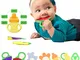 1-3 anni Silicone frutta Unisex bambino Un dente molare Silicone alimentare Altri giocatto...