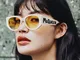 2021 nuovi occhiali da sole quadrati da donna Occhiali da sole da viaggio di marca di luss...