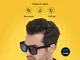 Nuovi occhiali da sole polarizzati audio Bluetooth intelligenti