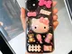 Cute hello kitty apple 12 pro xs max Hello Kitty iPhone 13 11 custodia per cellulare 7 8 m...