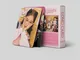 Red Velvet piccola carta casuale Queendom 55 Cartoline di carte Zhang fatte in casa ins su...