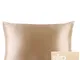  Silk Pillowcase - Queen (Various Colours) - Caramel