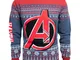  Avengers Christmas Knitted Jumper - Navy - XXL