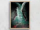 Harry Potter and the Deathly Hallows Part 2 Giclee Art Print - A2 - Wooden Frame