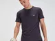 T-shirt Performance Short Sleeve  - Nero/Carbone - XXS