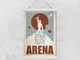 Arena Giclee - A3 - White Hanger