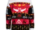 Harry Potter Kids Christmas Knitted Jumper - Red - M