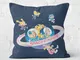 Cuscino quadrato Nickelodeon Space Cadets - 60x60cm - Soft Touch