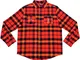  x The Simpsons - Bart Simpson Flannel Shirt - S