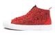  x Jaws Deep Sea Doodle Red Signature High Top - UK11 / EU46