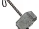  Marvel Legends Series Mighty Thor Mjolnir Premium Electronic Roleplay Hammer 1:1 Scale Re...