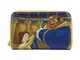 Loungefly Disney Beauty and the Beast Belle Princess Scene Zip Around Wallet