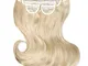 LullaBellz Super Thick 16  5 Piece Blow Dry Wavy Clip In Extensions (Various Shades) - Lig...
